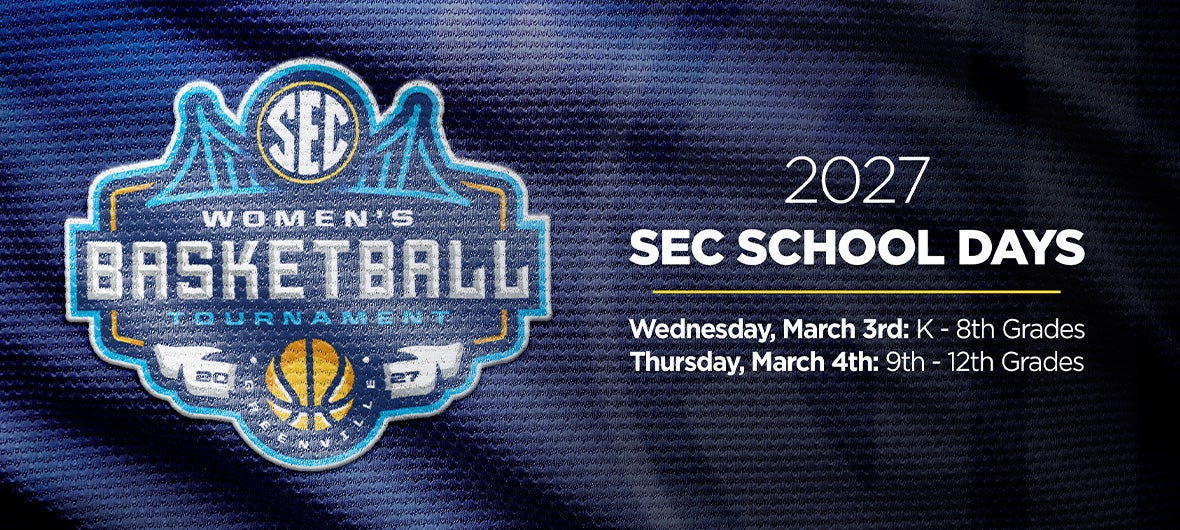 2027 SEC Women's Basketball School Day Games