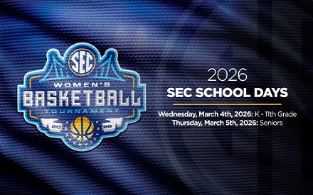 More Info for 2026 SEC Women's Basketball School Day Games