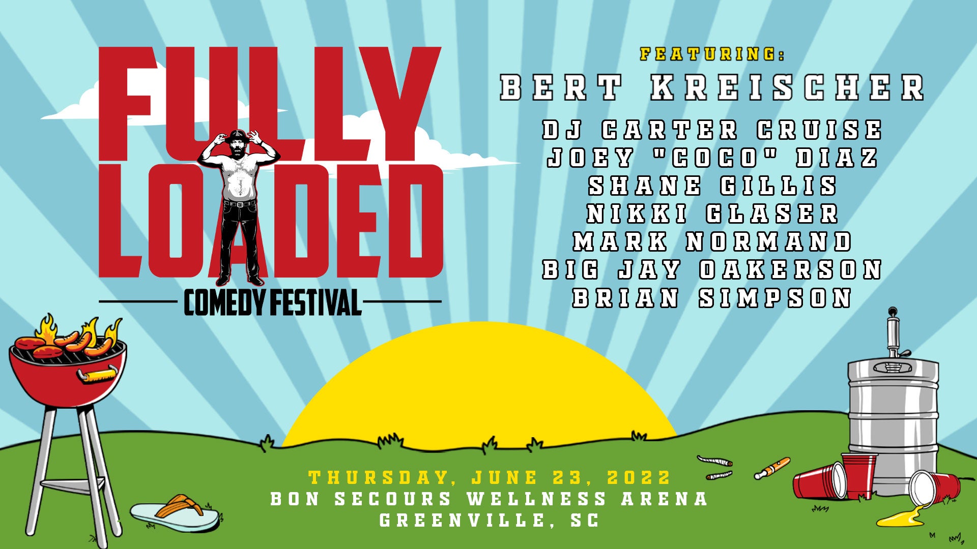 fully loaded festival tour dates