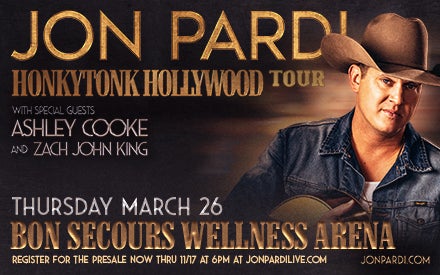 More Info for Jon Pardi - Honkytonk Hollywood Tour