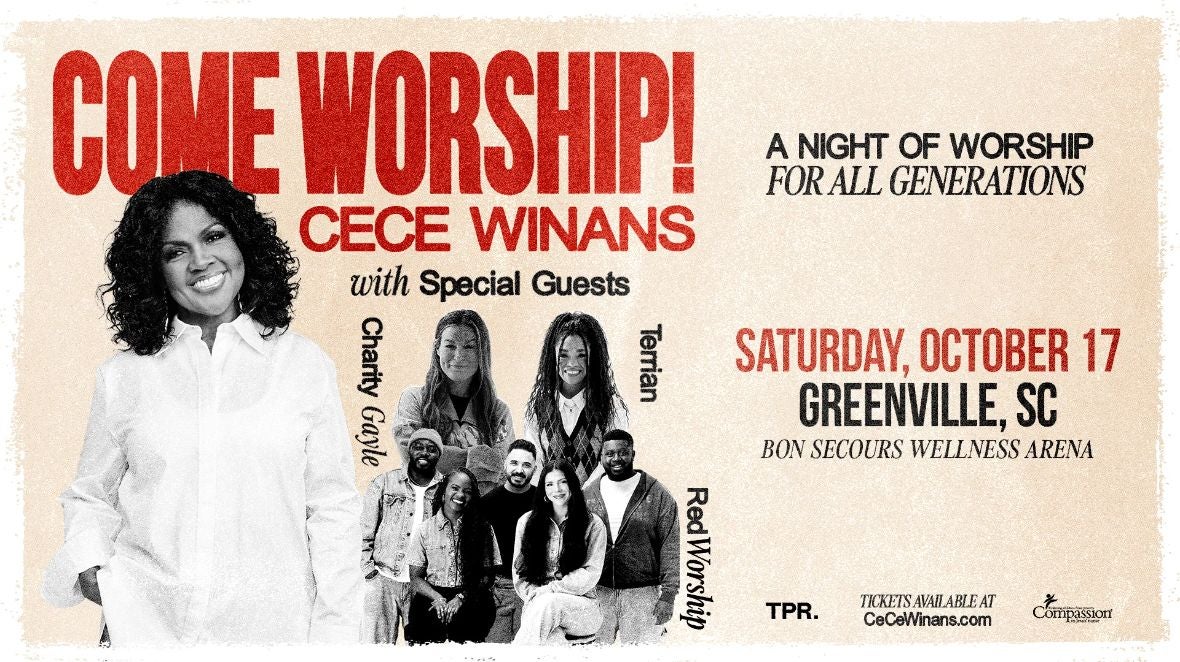 CeCe Winans - COME WORSHIP! Tour