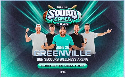 More Info for Dude Perfect - Squad Games Tour 2026