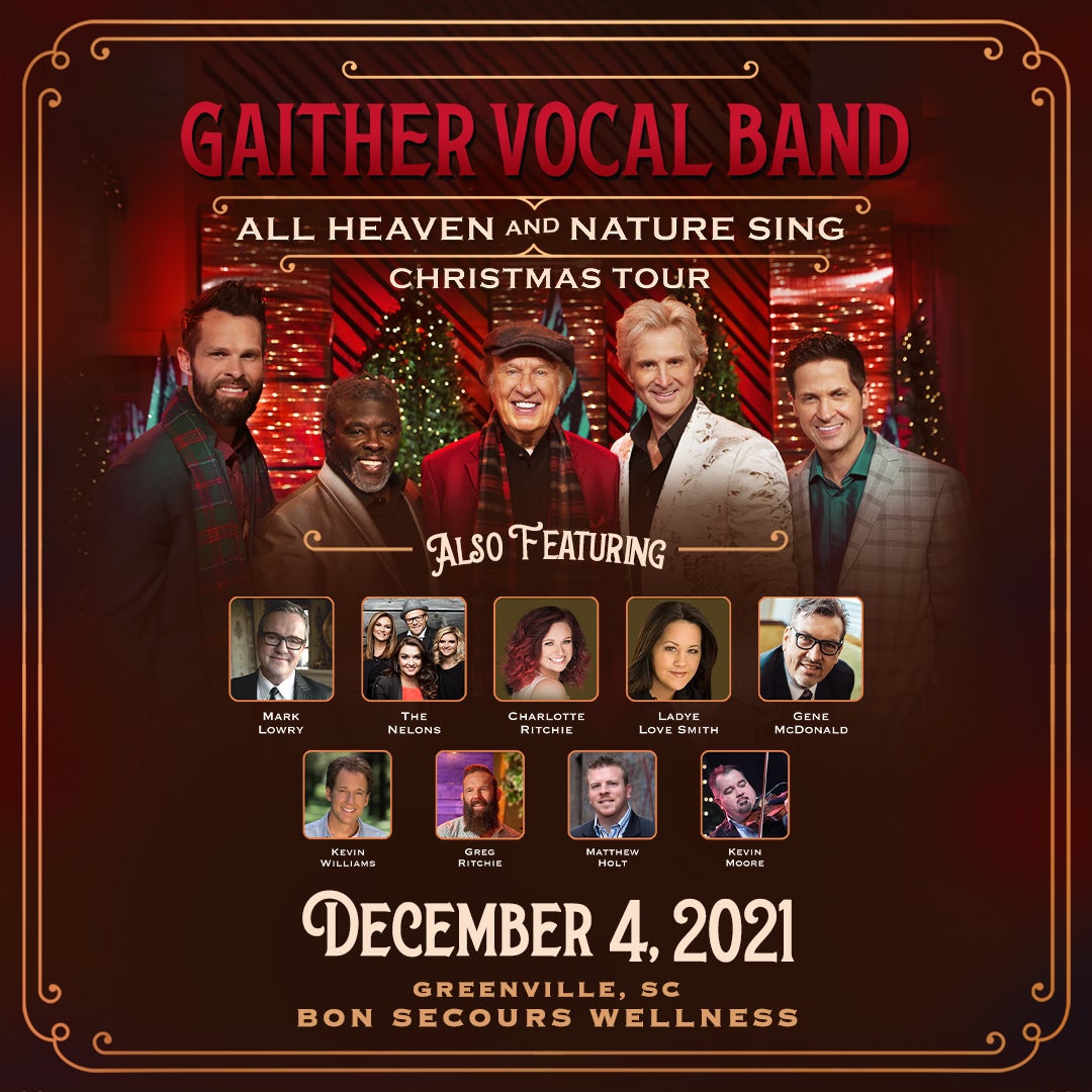Gaither Vocal Band All Heaven + Nature Sing Christmas Tour