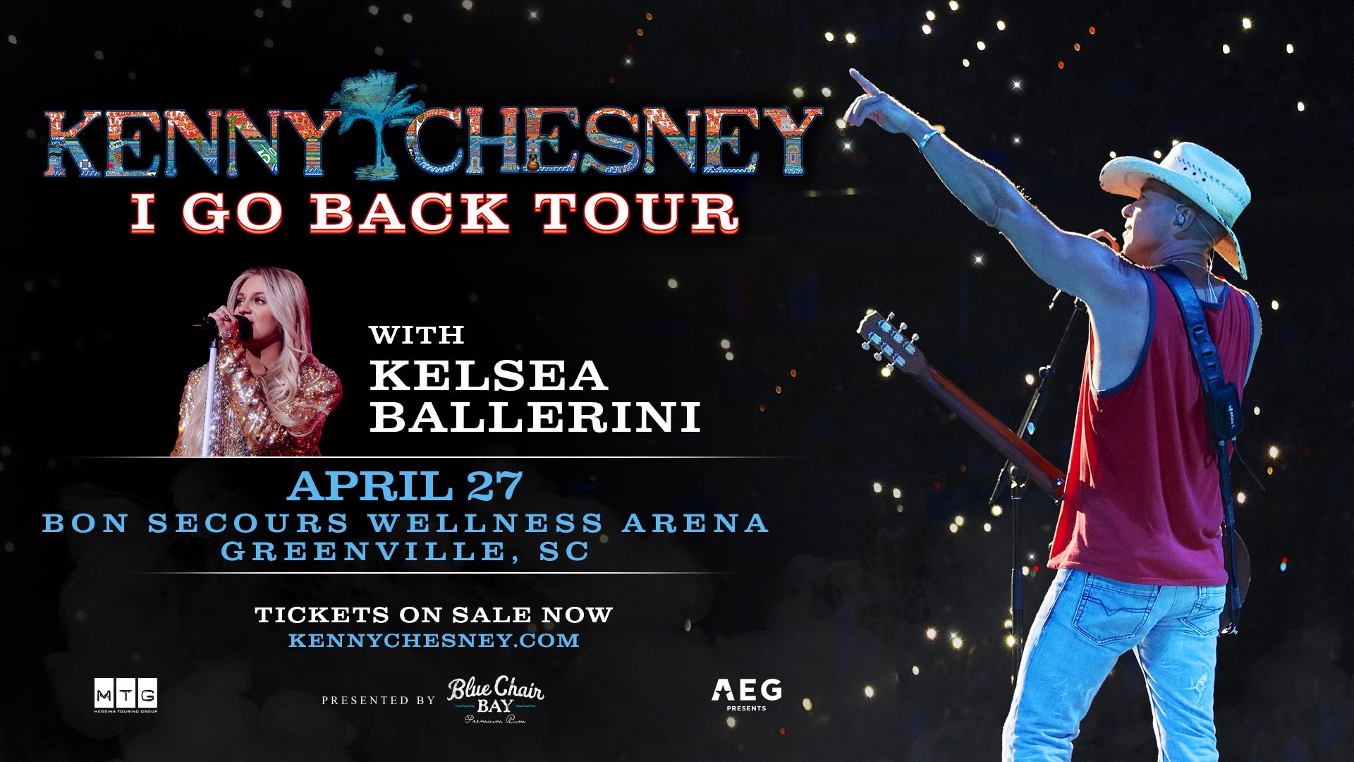 Kenny Chesney I Go Back Tour Bon Secours Wellness Arena Kenny Chesney I Go Back Tour Bon Secours Wellness Arena