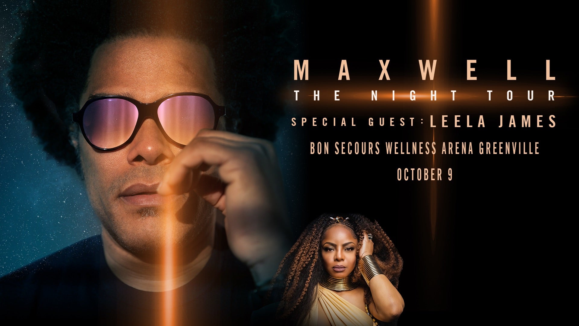 maxwell tour greenville sc