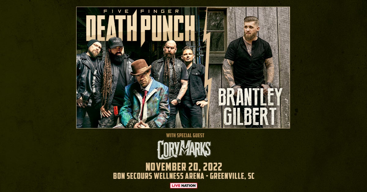 Five Finger Death Punch & Brantley Gilbert