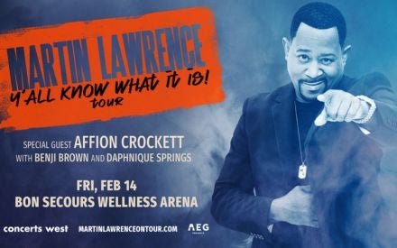 Martin Lawrence | Bon Secours Wellness Arena