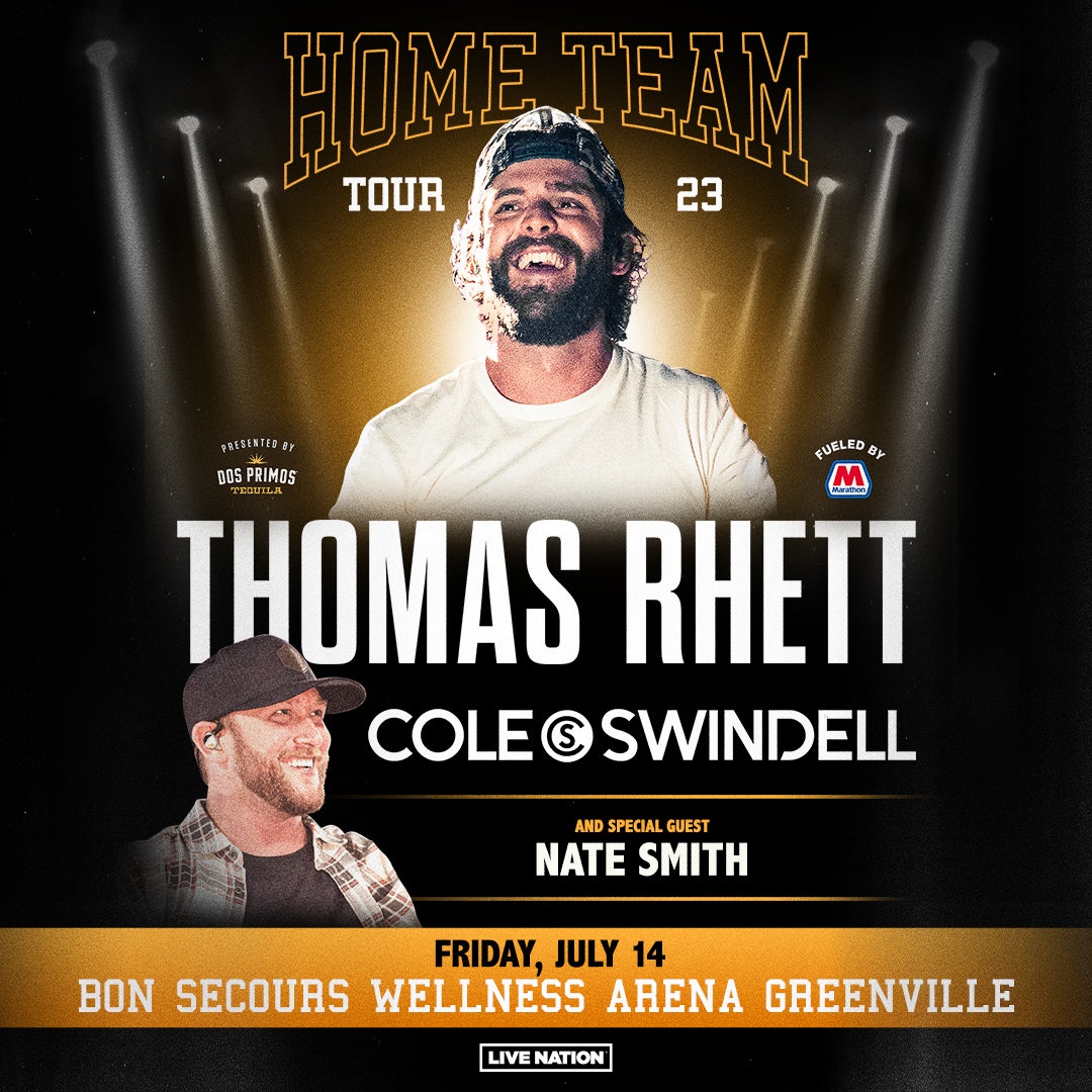 Thomas Rhett Home Team Tour Bon Secours Wellness Arena