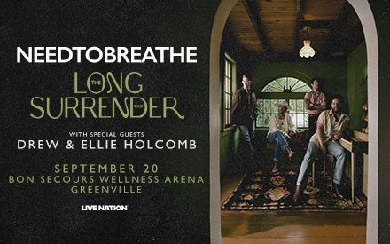 More Info for NEEDTOBREATHE - The Long Surrender Tour