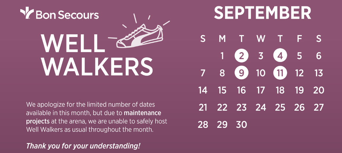 More Info for Well Walkers - September