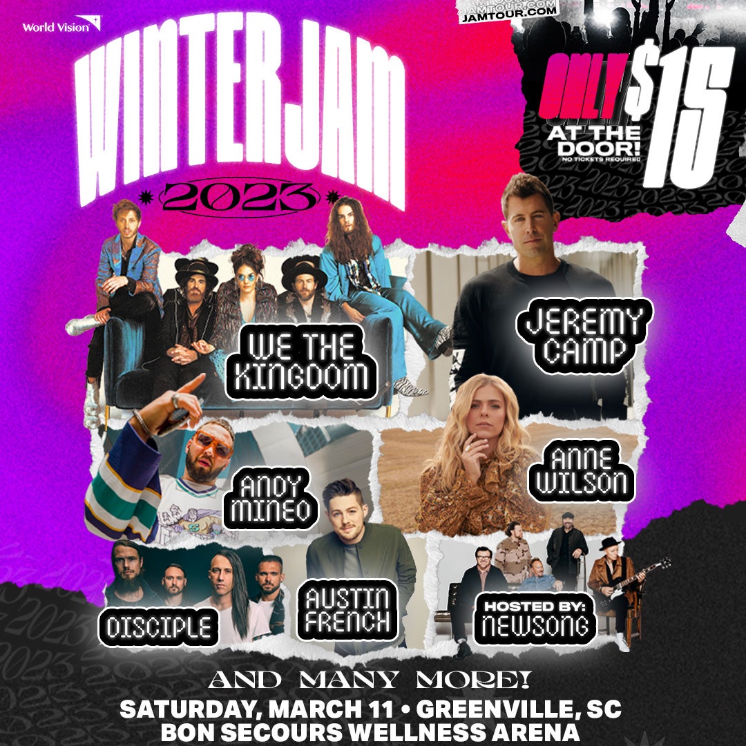 Winter Jam 2023 Bon Secours Wellness Arena
