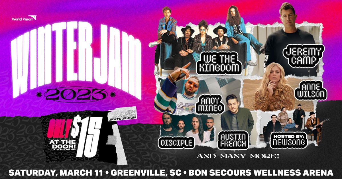 Winter Jam 2023 Bon Secours Wellness Arena