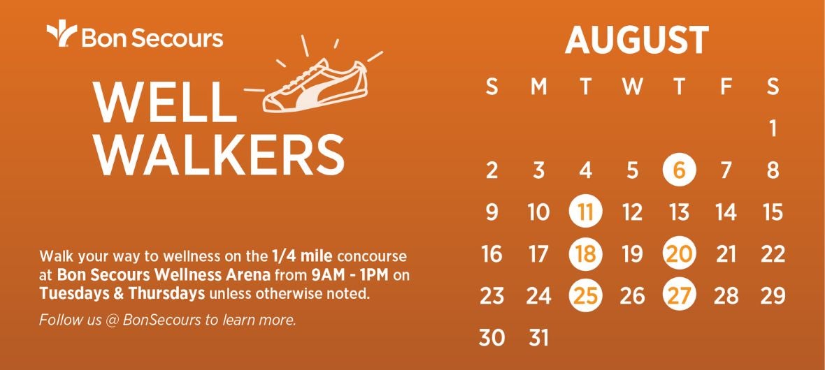 More Info for Well Walkers - August