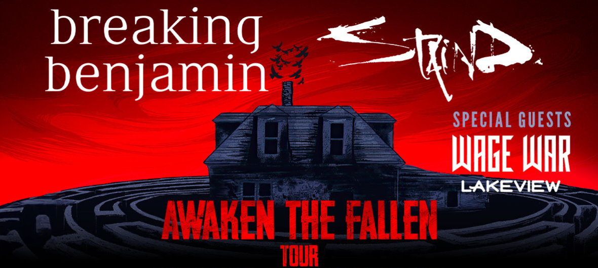 Breaking Benjamin Staind Awaken The Fallen Tour Bon Secours 